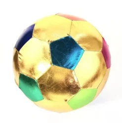 Balón 22cm de futbol de tela multico
