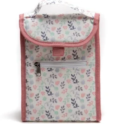 BOLSA TÉRMICA MERIENDA FLORES lila
