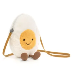 Bolso huevo cocido feliz