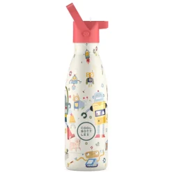 Botella de agua messy robots 350ml
