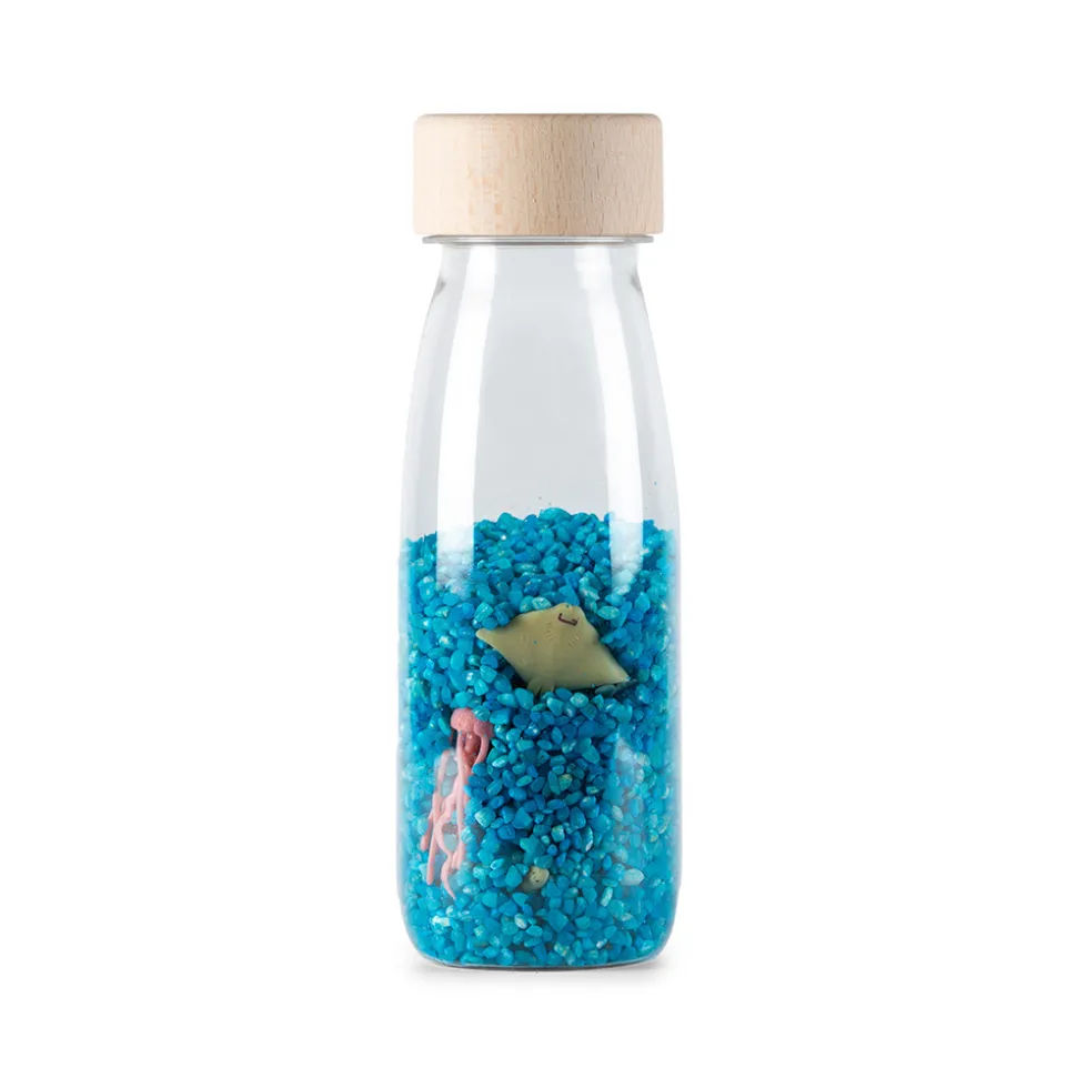 botella de observacion mar