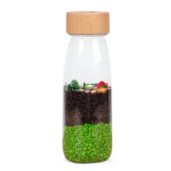 botella sensorial aprende las verduras