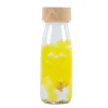 botella sensorial sonido pez globo amarilla petit boum