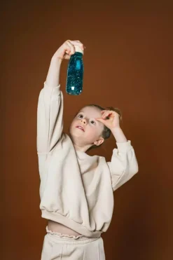 botella sensorial float turquesa petit boum