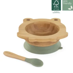 Bowl blw ventosa rana madera