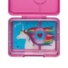 Caja almuerzo Yumbox snack 3 compartimentos púrpura unicornio