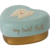 Caja corazón mis dientes menta Maileg