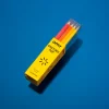 caja de 6 lapices de colores neon