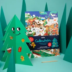 Calendario de adviento 3D Arbol de navidad Omy