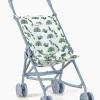carrito para muñecas pavo real