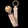 Chupetero BIBS Trenzado Blush/Ivory