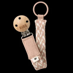Chupetero BIBS Trenzado Blush/Ivory