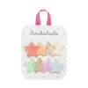 Clips de estrellas con brillo de arcoiris