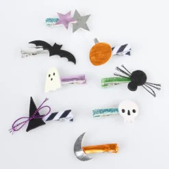 Clips para cabello halloween