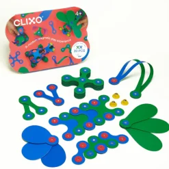 Clixo crew pack azul-verde 30 piezas