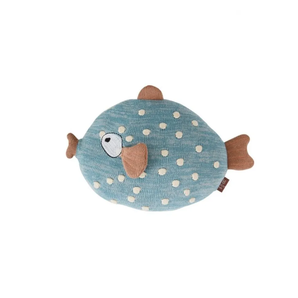 COJÍN DECORATIVO INFANTIL PEZ GLOBO FINN