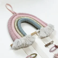 Colgador de clips arcoiris