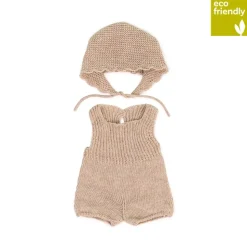 Conjunto punto 38cm Pelele y Gorro