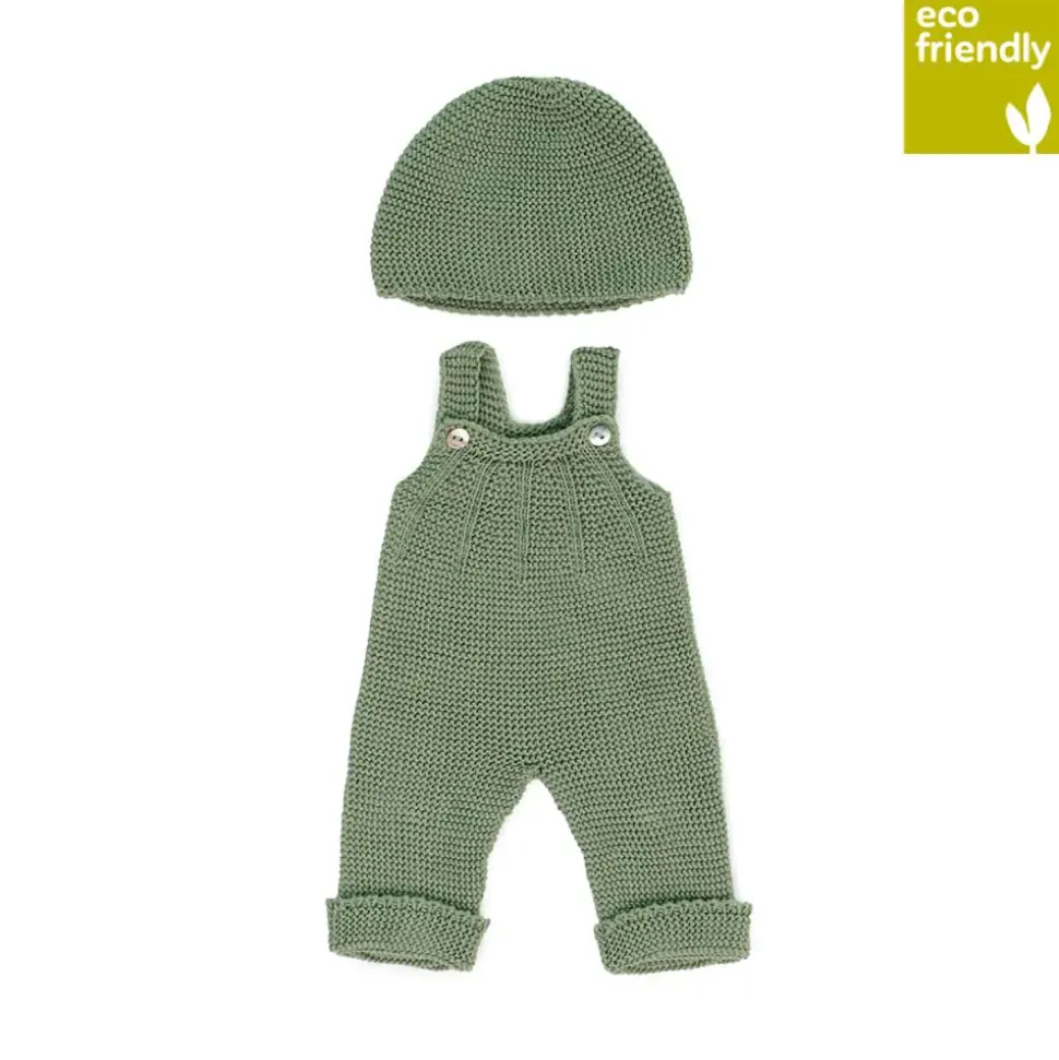 Conjunto punto 38cm Peto y Gorro