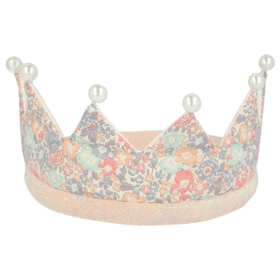 Corona de fiesta liberty perlas