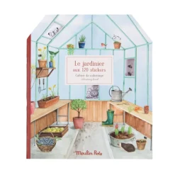 Cuaderno de pegatinas el jardinero