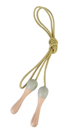 Cuerda de saltar madera