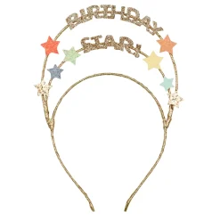 Diadema de estrella de cumpleaños