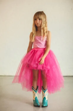 Disfraz falda de tutú rosa Ratatam