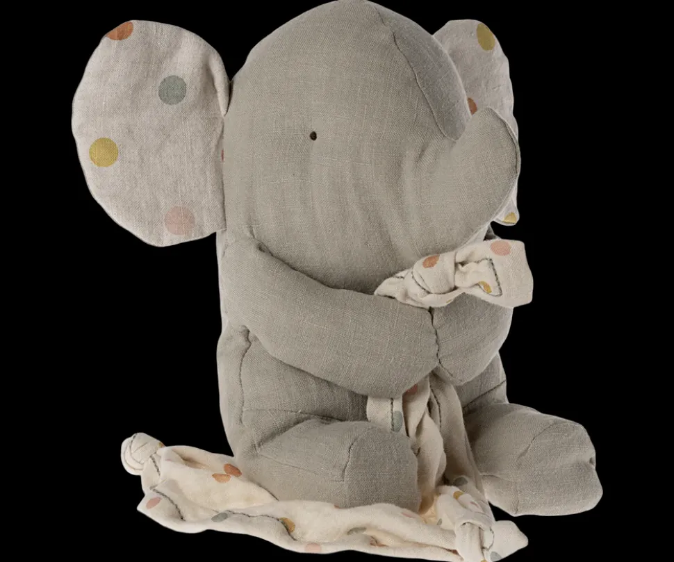 Elefante musical iron grey Maileg