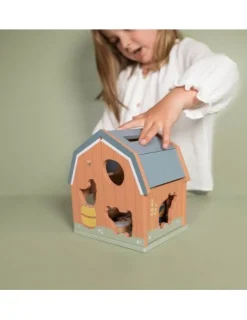 Encaja las formas de la granja