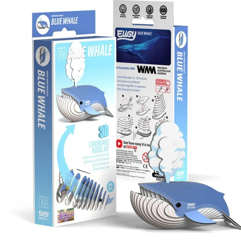 Eugy ballena azul puzzle