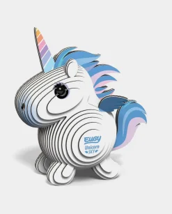Eugy unicornio azul puzzle