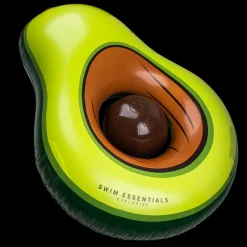 Flotador colchoneta aguacate + pelota