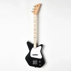 Guitarra eléctrica negra loog