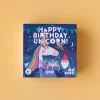 Happy birthday unicorn puzzle