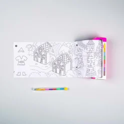 juego de bolsillo para colorear magic 8 pinturas