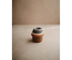 Juego de cubos apilable retro