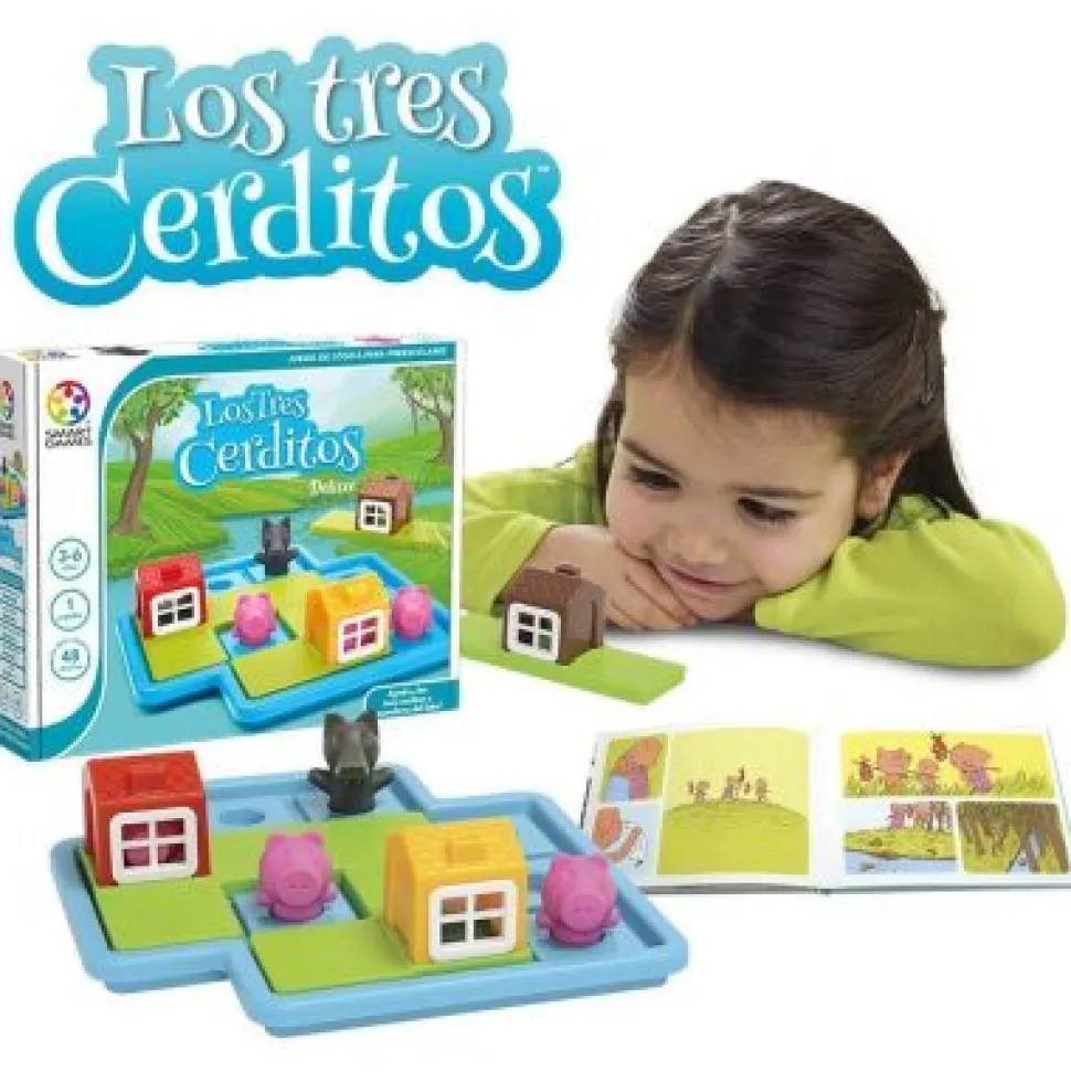 Juego de mesa los tres cerditos smartgame