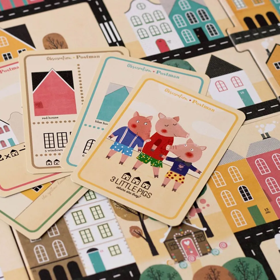 Juego de observación postman