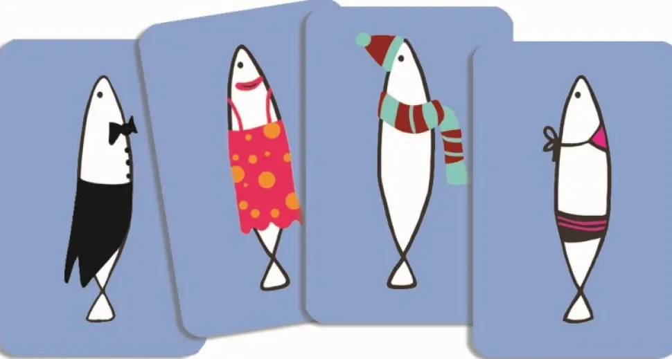 Juego de cartas Sardinas