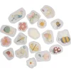 Juguetes de baño de mariposas y flores