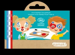 Kit de maquillaje 3 colores payaso y arlequín