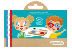 Kit de maquillaje 3 colores payaso y arlequín