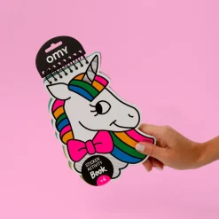 Libreta de pegatinas Unicornio