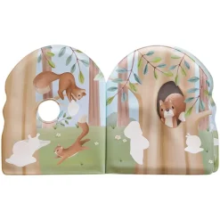 Librito blando para baño forest friends