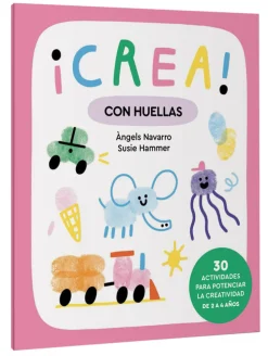 Libro ¡Crea! Con huellas