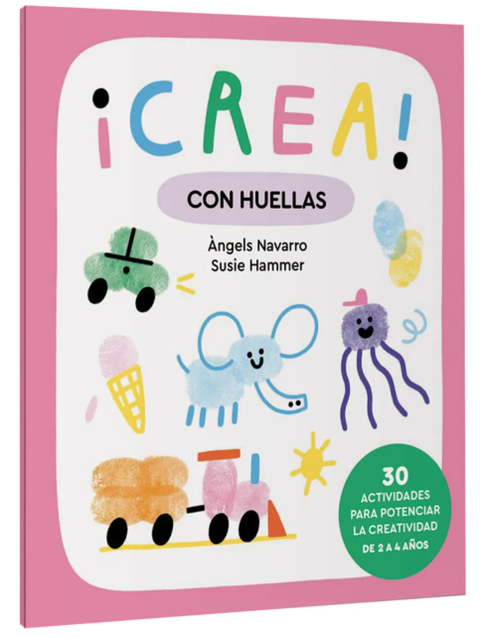 Libro ¡Crea! Con huellas