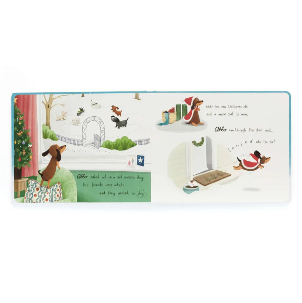 Libro de navidad nevada de Otto
