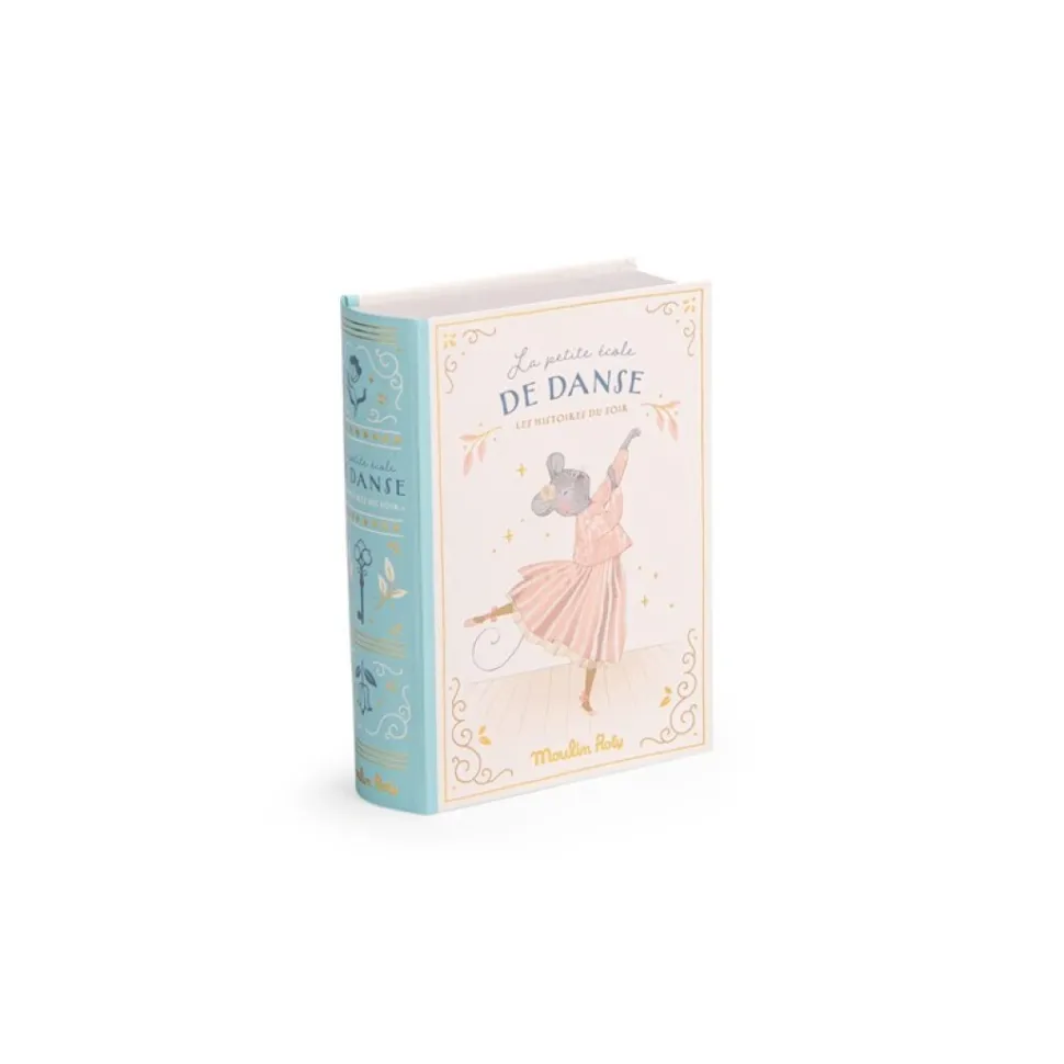 Libro linterna proyector de historias de danse Moulin Roty