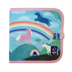 Libro pizarra unicornios